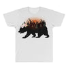 Bear Adventure With Rose All Over Men's T-shirt