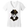panda rorschach Women's V-Neck T-Shirt