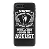 Never Underestimate Old Man Who Was Born August iPhone 7 Plus Case