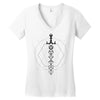 Dungeon Dice Sword T-Shirt Women's V-Neck T-Shirt