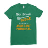 assistant principal Ladies Fitted T-Shirt