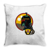 boba fett desert Throw Pillow