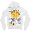sun sleep Zipper Hoodie
