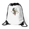 overwatch zenyatta cute spray Drawstring Bags