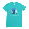 pay attention to me Ladies Fitted T-Shirt