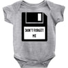 Don't Forget Me Disk Baby Bodysuit