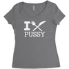 i eat pussy funny sex Women's Triblend Scoop T-shirt