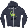 Sister Saurus Zipper Hoodie