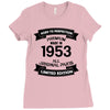 Premium Vintage 1953 Ladies Fitted T-Shirt