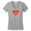sancho el chorizo of steel Women's V-Neck T-Shirt