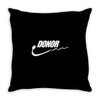 donor   mens funny Throw Pillow