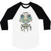 grumpy robot 3/4 Sleeve Shirt