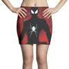 Spiderman Silhouette Mini Skirts