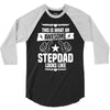 Awesome Stepdad Looks Like 3/4 Sleeve Shirt