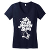 we are all made of stars Women's V-Neck T-Shirt
