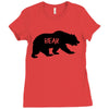 Bear Ladies Fitted T-Shirt