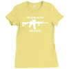black guns matter Ladies Fitted T-Shirt