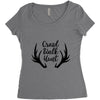 Crawl Walk Hunt Women's Triblend Scoop T-shirt