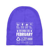 Born In February Baby Beanies