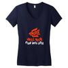 Peace (a245) Women's V-Neck T-Shirt