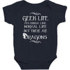 geek life Baby Bodysuit