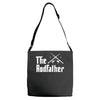 the rodfather   mens funny fishing Adjustable Strap Totes