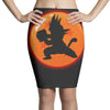 Kid Goku Kamehameha 4 Star Pencil Skirts