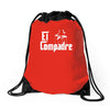 el compadre   the godfather in spanish espanol movie symbol mexcian te Drawstring Bags
