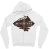 coklat adventure Zipper Hoodie