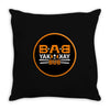 bud bad Throw Pillow