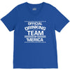 official drinking team 'merica V-Neck Tee