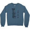 contents list Crewneck Sweatshirt