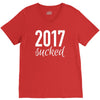 2017 sucked V-Neck Tee