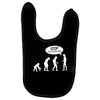 banksy funny human evolution indie Baby Bibs