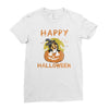 collie dog Ladies Fitted T-Shirt
