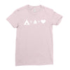 camping love Ladies Fitted T-Shirt