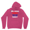 on a scale of one to america how free are you tonight Unisex Hoodie