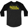 soul train retro 60s 70s 80s music party present tee new 3/4 Sleeve Shirt