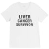 Liver Cancer Survivor V-Neck Tee