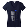 golfing Women's V-Neck T-Shirt