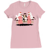 piggybacks and chicken fights Ladies Fitted T-Shirt