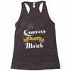 queens are born in march Racerback Tank