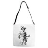 saiyan sun Adjustable Strap Totes