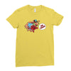 oh yeah Ladies Fitted T-Shirt