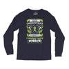 Never Underestimate The Strength Of A Lymphoma Cancer Warrior Long Sleeve Shirts