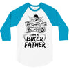 You Cant Scare Me I am Biker Father 3/4 Sleeve Shirt