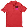 run now wine later Polo Shirt