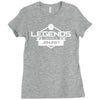 legends are born in january Ladies Fitted T-Shirt