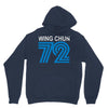 wing chun 72 retro Hoodie