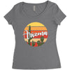 Arizona Women's Triblend Scoop T-shirt